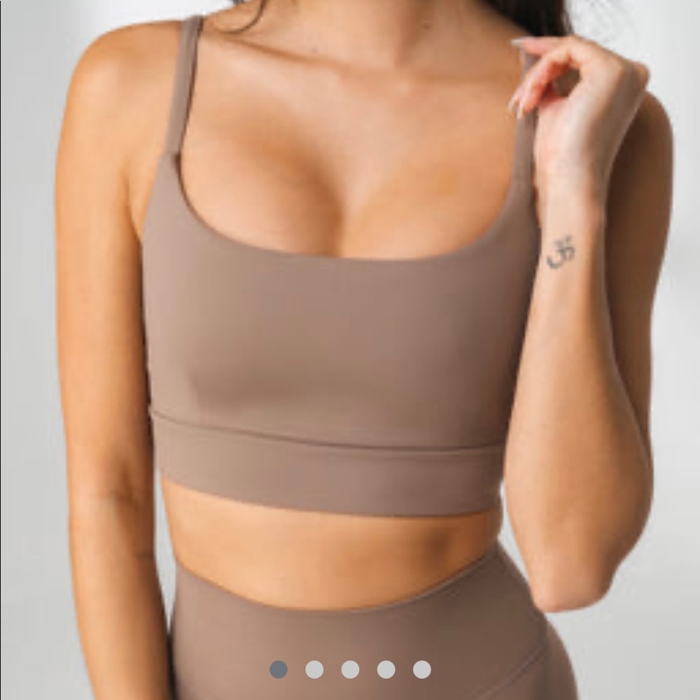 Balance Athletica now vitality - ignite bra Smokey quartz small